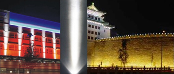 LED投光燈和泛光燈實際應用不同 LED投光燈和泛光燈實際應用不同